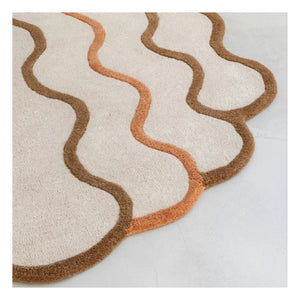 Edito - Alfombra de lana Shell | Beige