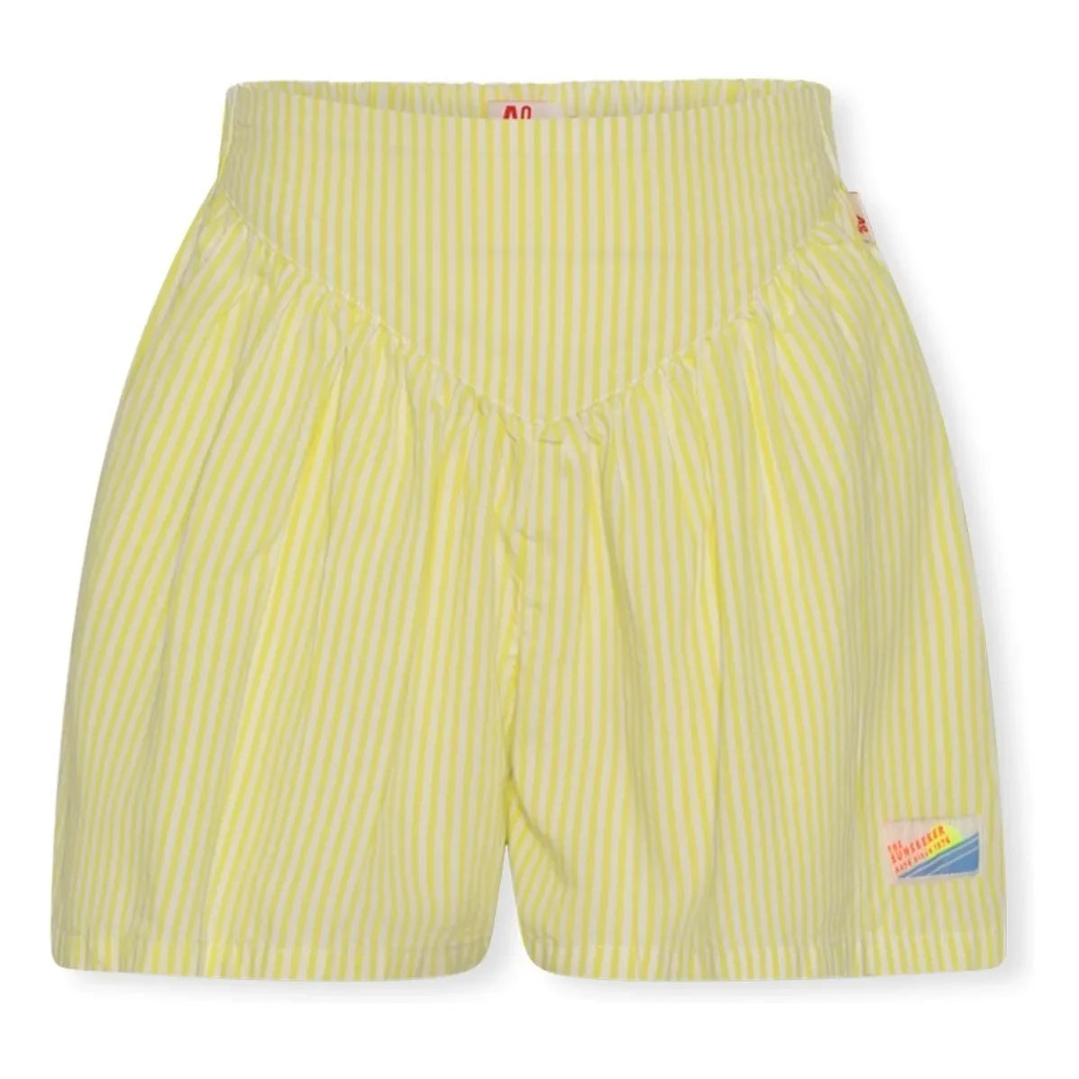 AO76 - Pantalones cortos a rayas Simba | Amarillo