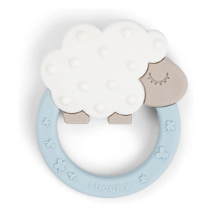 Done by deer - Anillo mordedor Sheepy | Azul claro