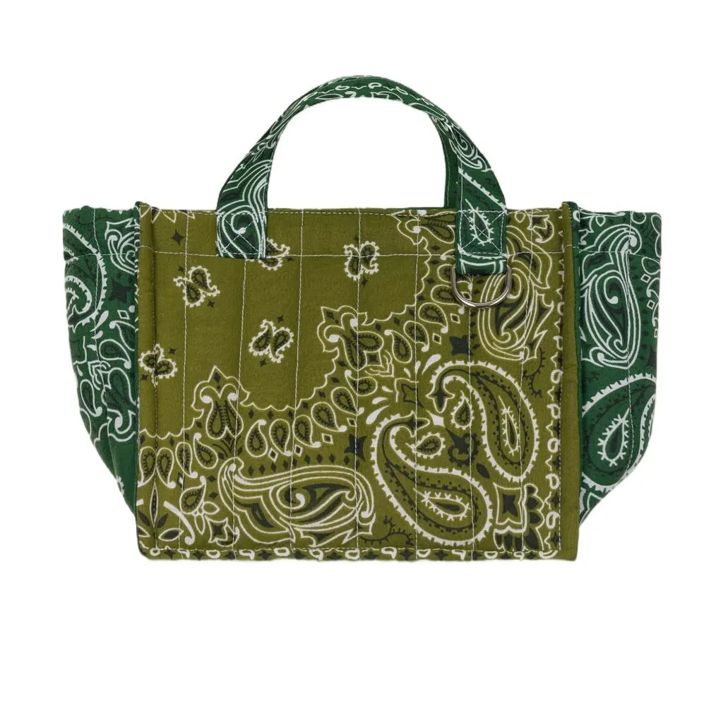 Llámame por tu nombre - Mini Tote Trébol Algodón | Verde