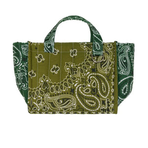 Llámame por tu nombre - Mini Tote Trébol Algodón | Verde