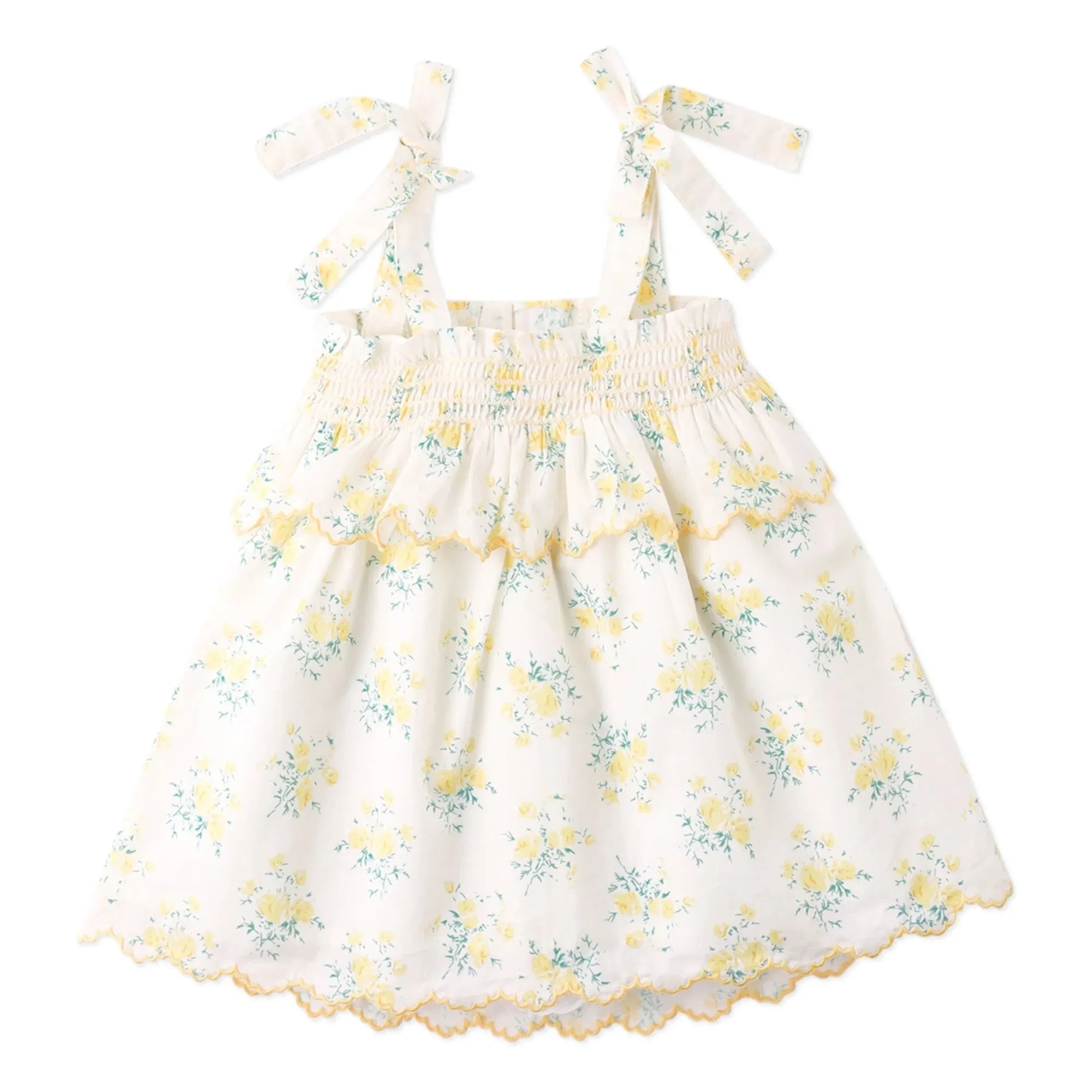 Gingersnaps - Katie Fleurie Vestido de bebé | Blanco