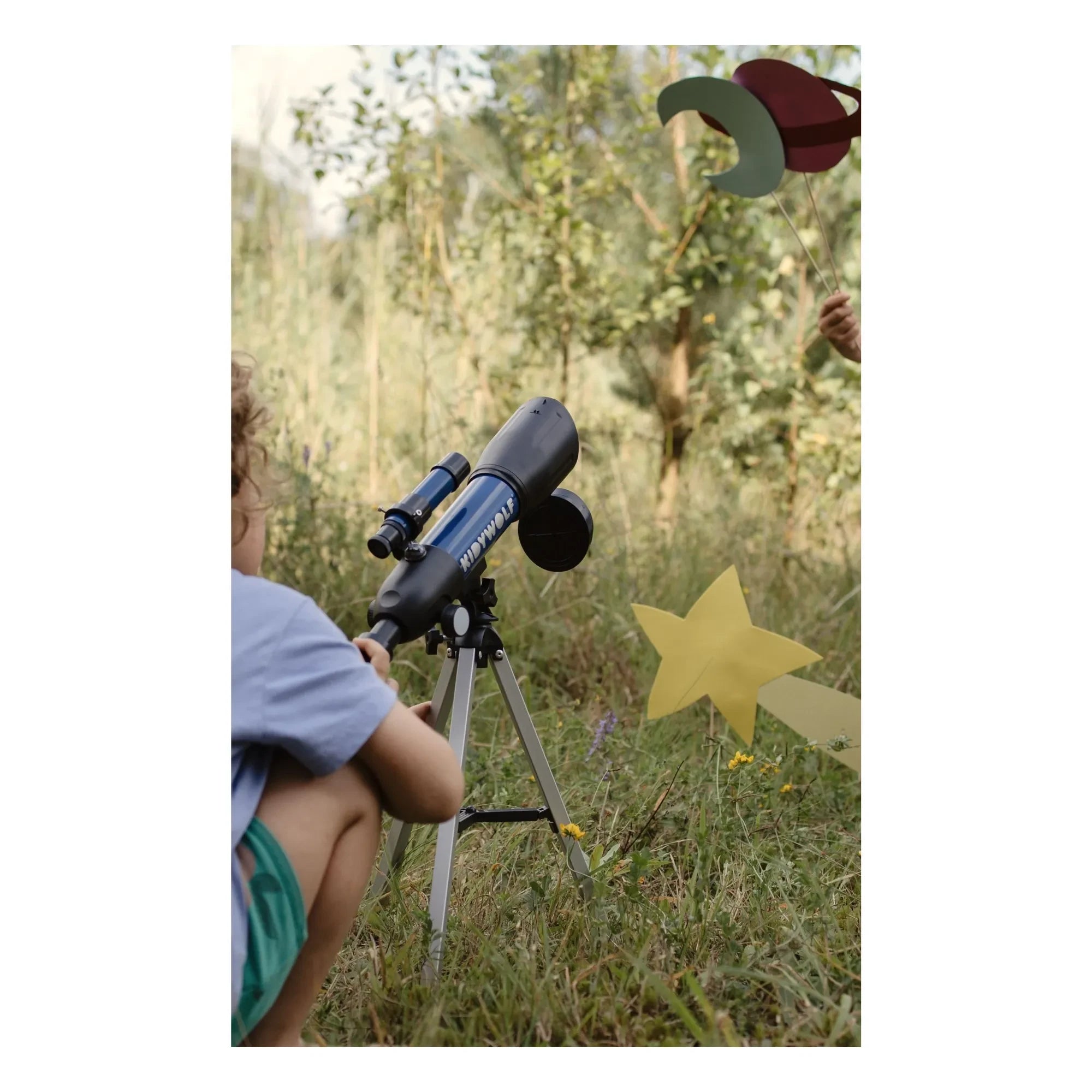 Kidywolf - Telescopio monocular Kidytelescope | Azul noche