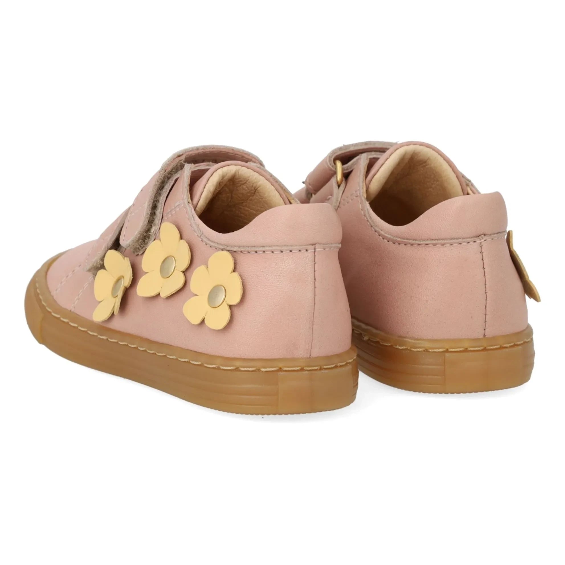 Angulus - Zapatillas Deportivas Florales de Doble Raya | Rosa Pálido