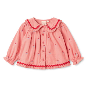 Flöss - Blusa Sonja Vichy | Rosa