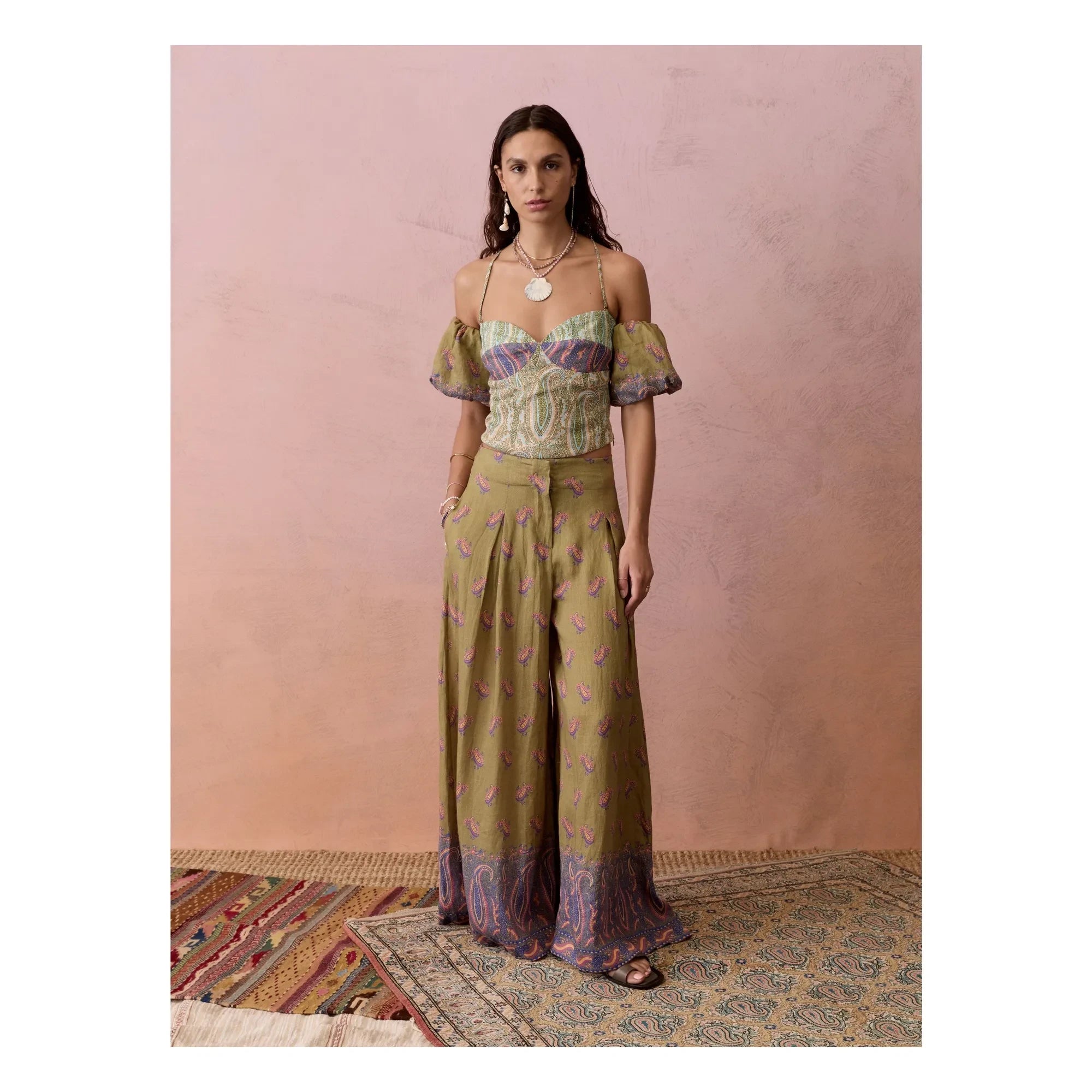 Boteh - Lin Lucent Superior | Verde