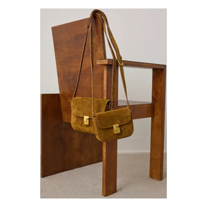 Soeur - Bolso Croûte Mini de Piel Bellissima | Caramelo