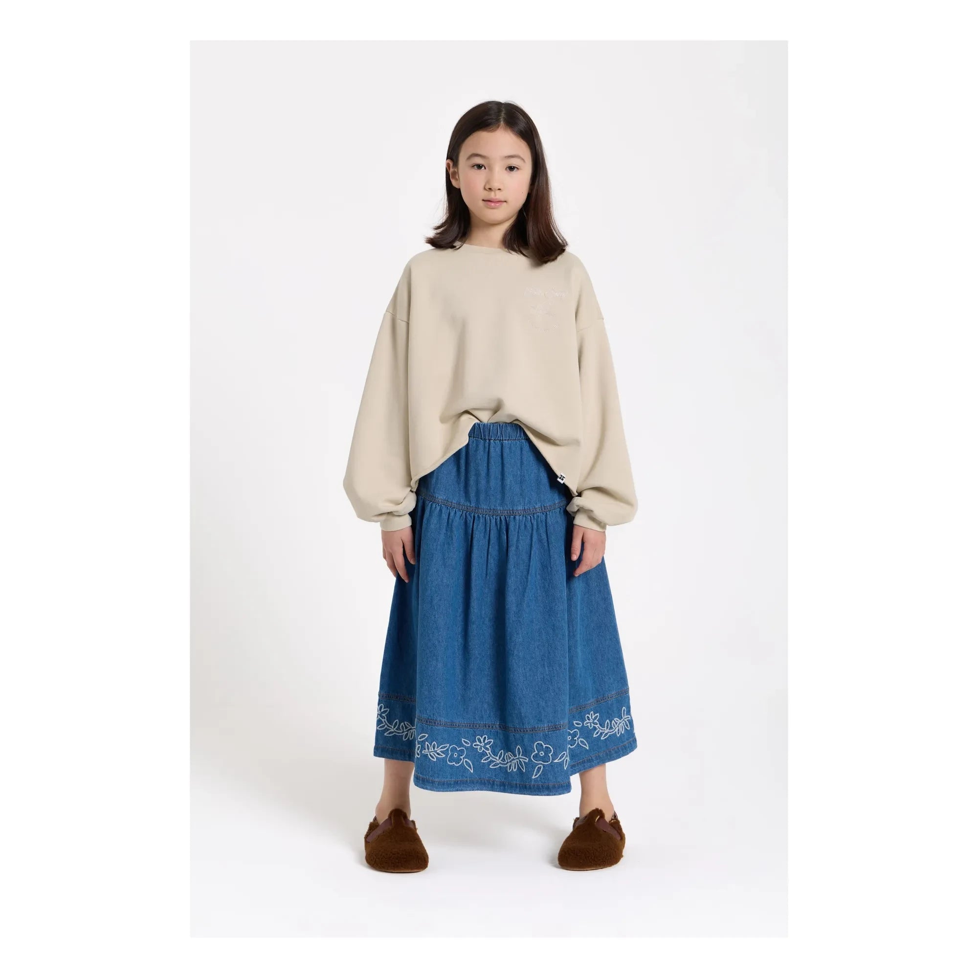 Hundred Pieces - Sudadera de algodón orgánico Belmont | Beige