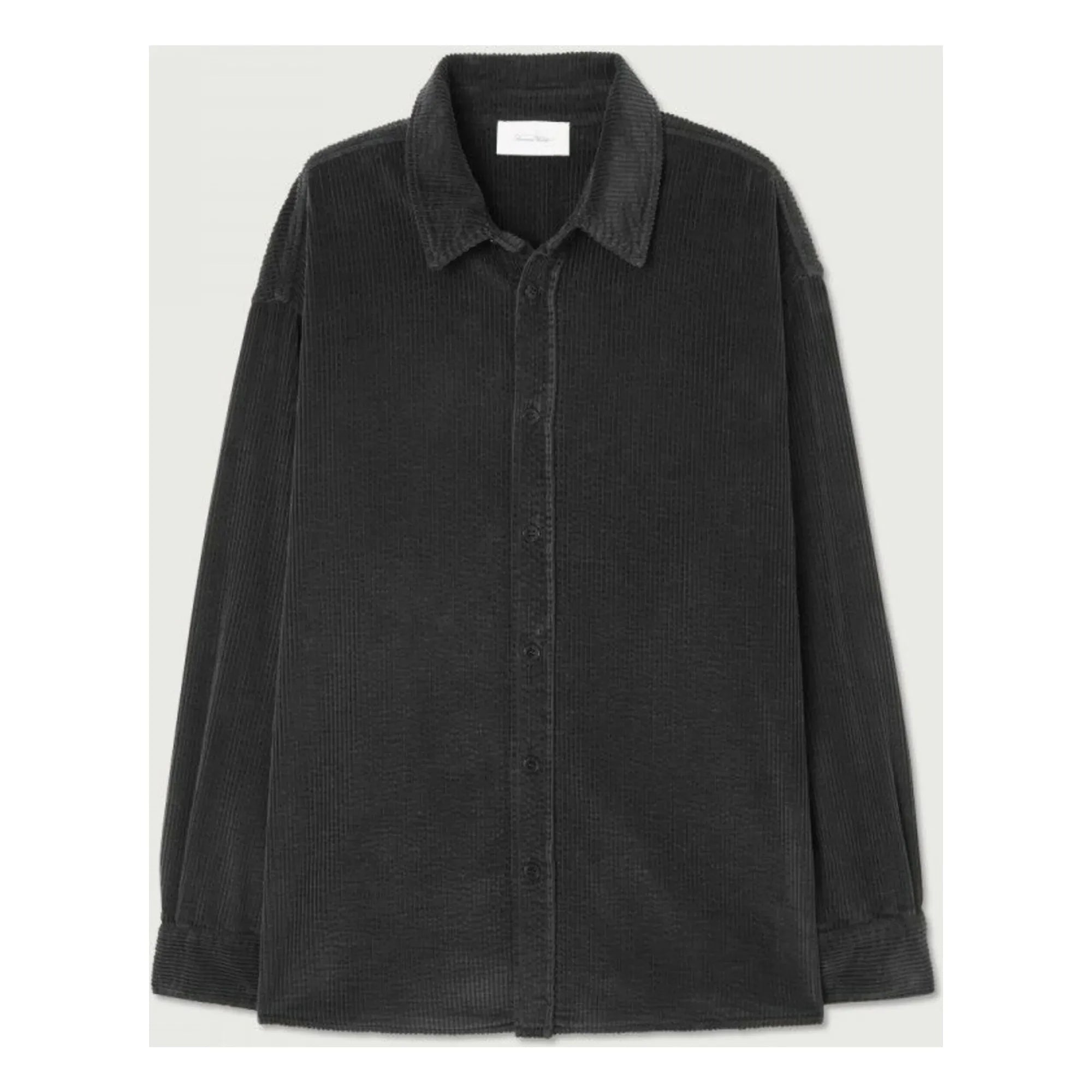 American Vintage - Camisa de terciopelo Padow | Carbon