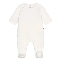 Petit Bateau - Pijama de dormir de algodón orgánico tubular | Blanco