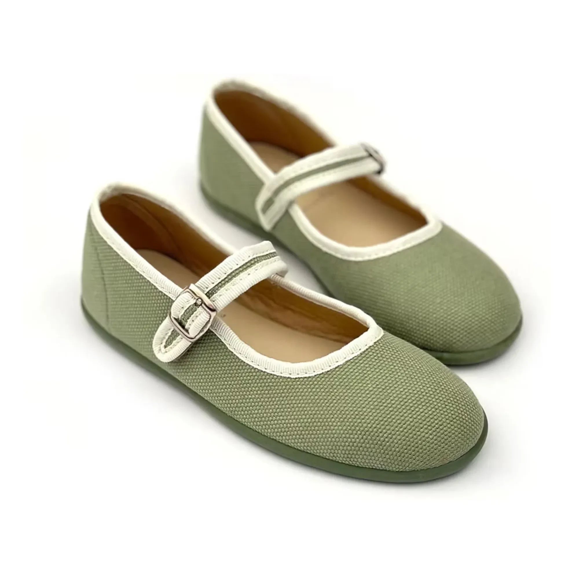 Hermosilla - Bailarinas Pivert - Colección de mujer | Caqui