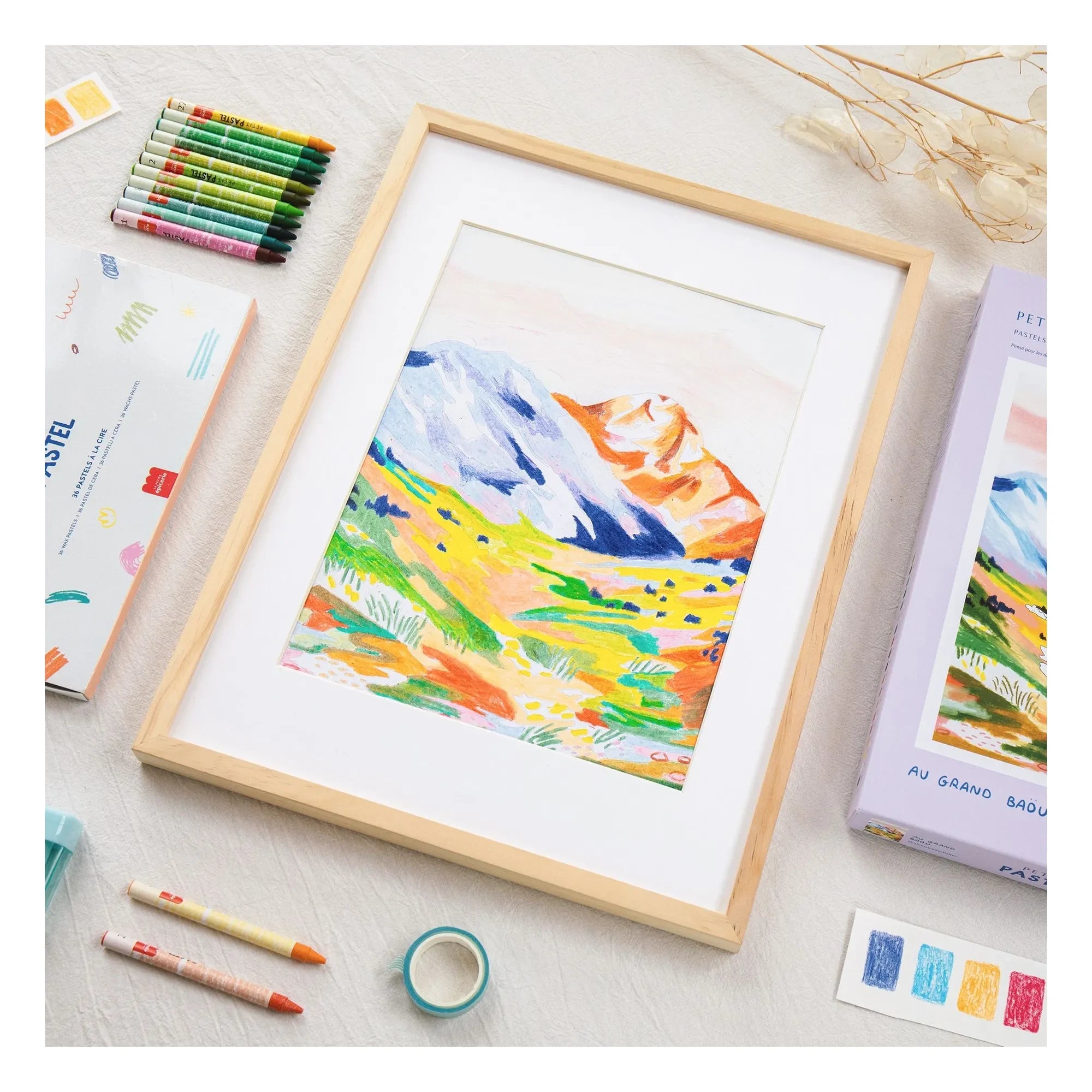 La Petite Épicerie - Kit de pastel por números - Au Grand Baöu