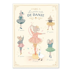 Moulin Roty - Póster Escuela de baile para principiantes