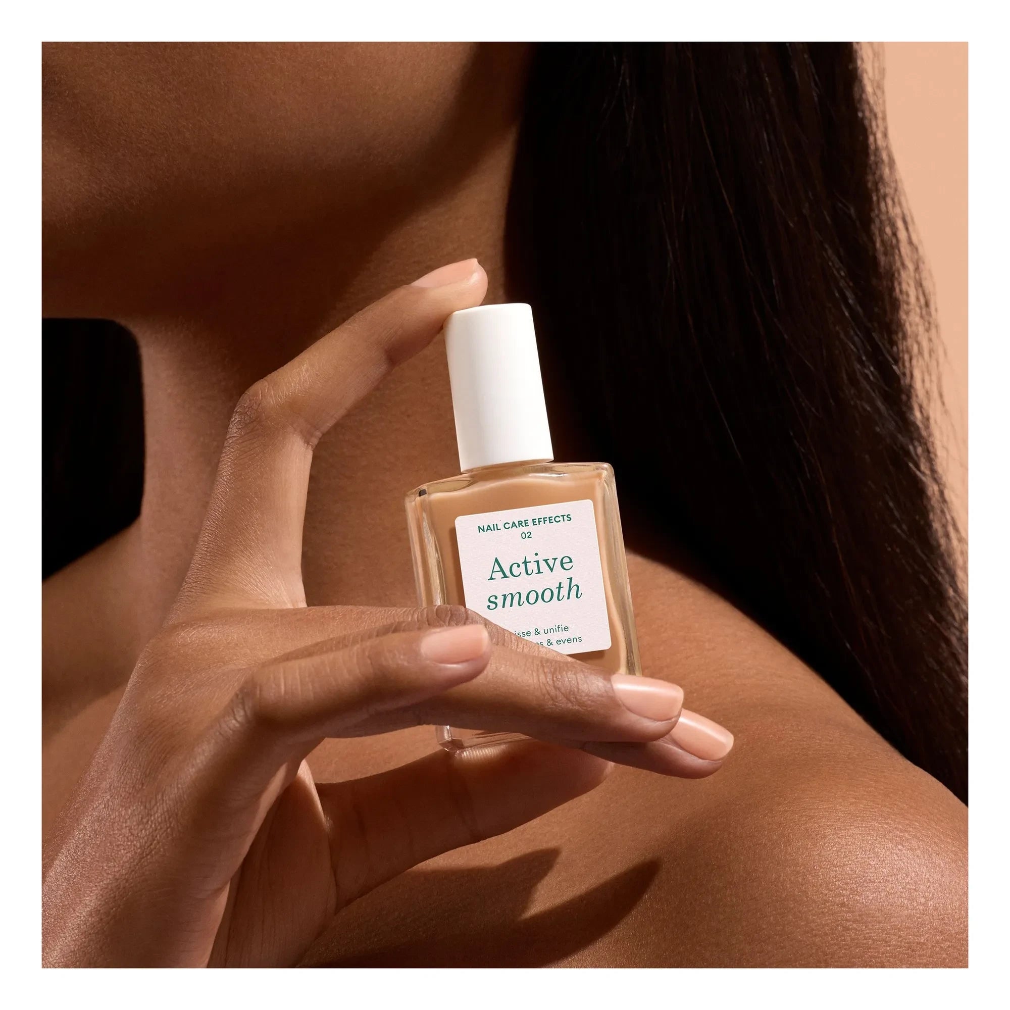 Manucurist - Esmalte de tratamiento CC Active Smooth 02 que embellece la superficie de la uña - 15 ml