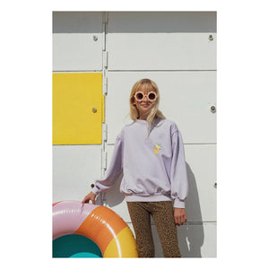 Marlot Paris - Sudadera con capucha Bueno | Lila