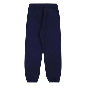 Sporty & Rich - Jogger con logo tipo Serif | Azul marino