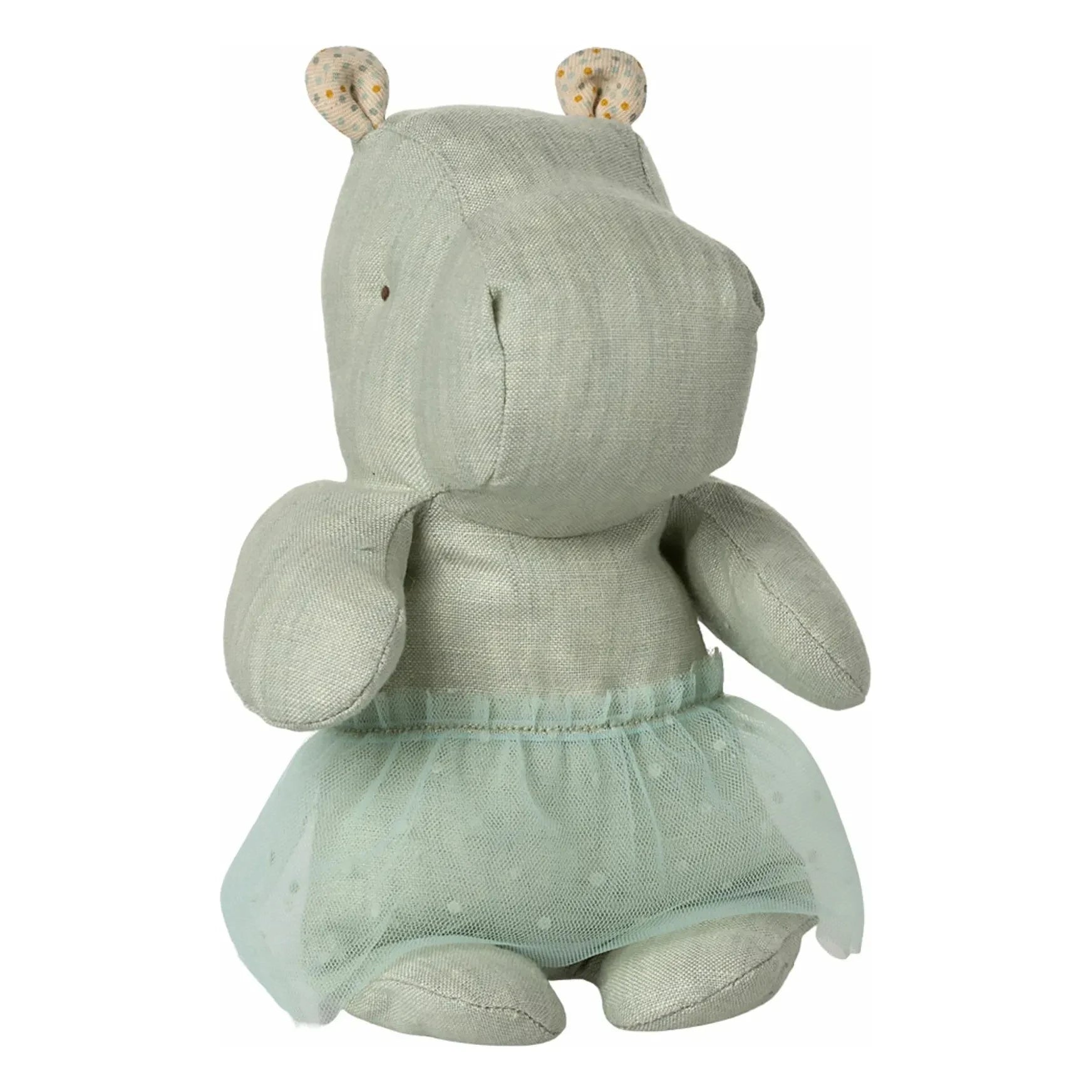 Maileg - Peluche de hipopótamo bailarina aguamarina