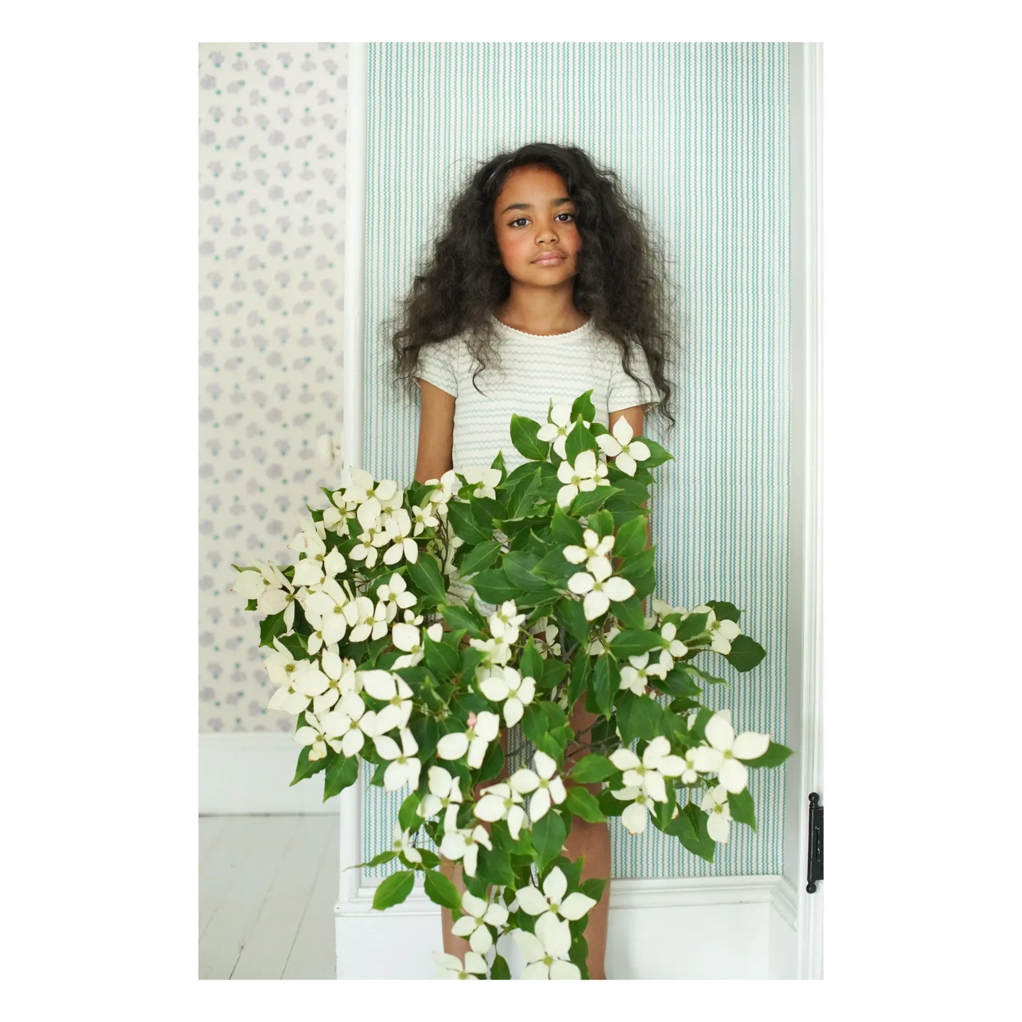 Soor Ploom - Camiseta Pouf Vagues de algodón orgánico | Salvia