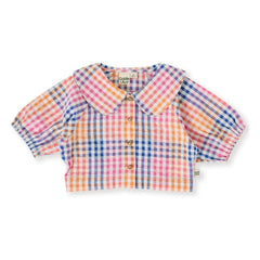Goldie + Ace - Goldie+Ace x Smallable Exclusiva - Blusa Vichy Beatrice | Rosa