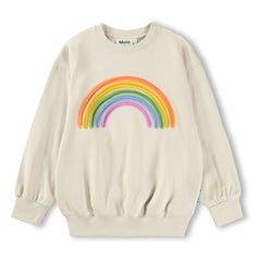 Sudadera de algodón orgánico Molo - Monti Rainbow | Crudo