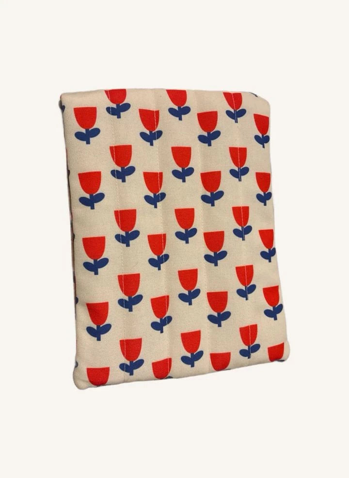 Mini Kyomo - Funda de Laptop con Estampado de Leopardo - Mini Kyomo x Taxi Brousse | Marrón