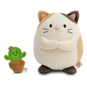 Nici - Peluche gato Angy | Blanco