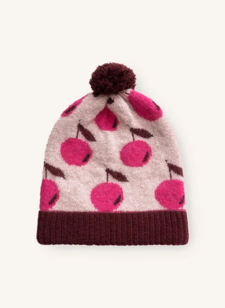 Fliink - Gorro de Alpaca Estrella de Cereza | Rosa