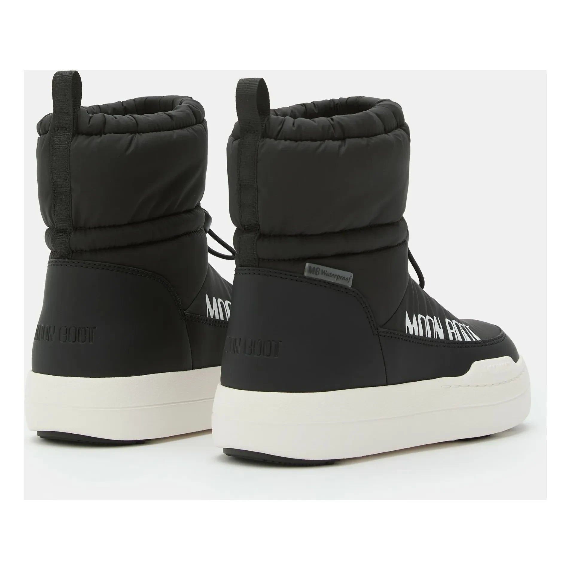 Moon Boot - Jr Park Tube Botas Impermeables Medias | Negro