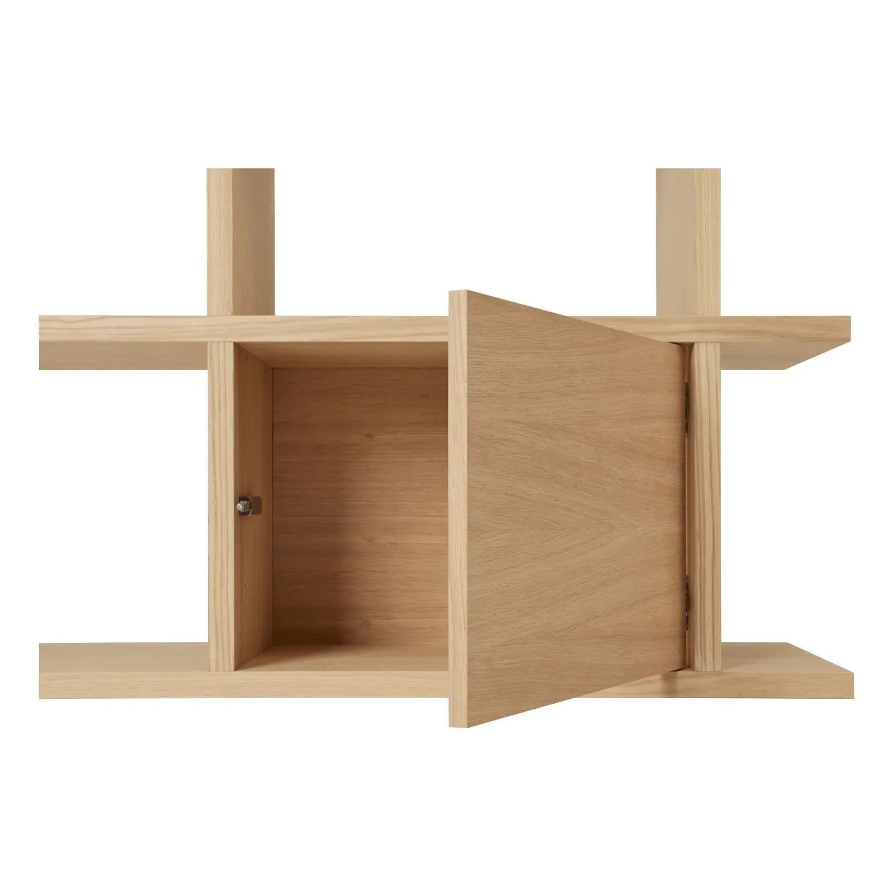 Ferm Living - Módulo de madera para estantería Kona | Roble claro