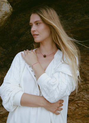 Anni Lu - Collar de Espíritu Rosado | Hibisco