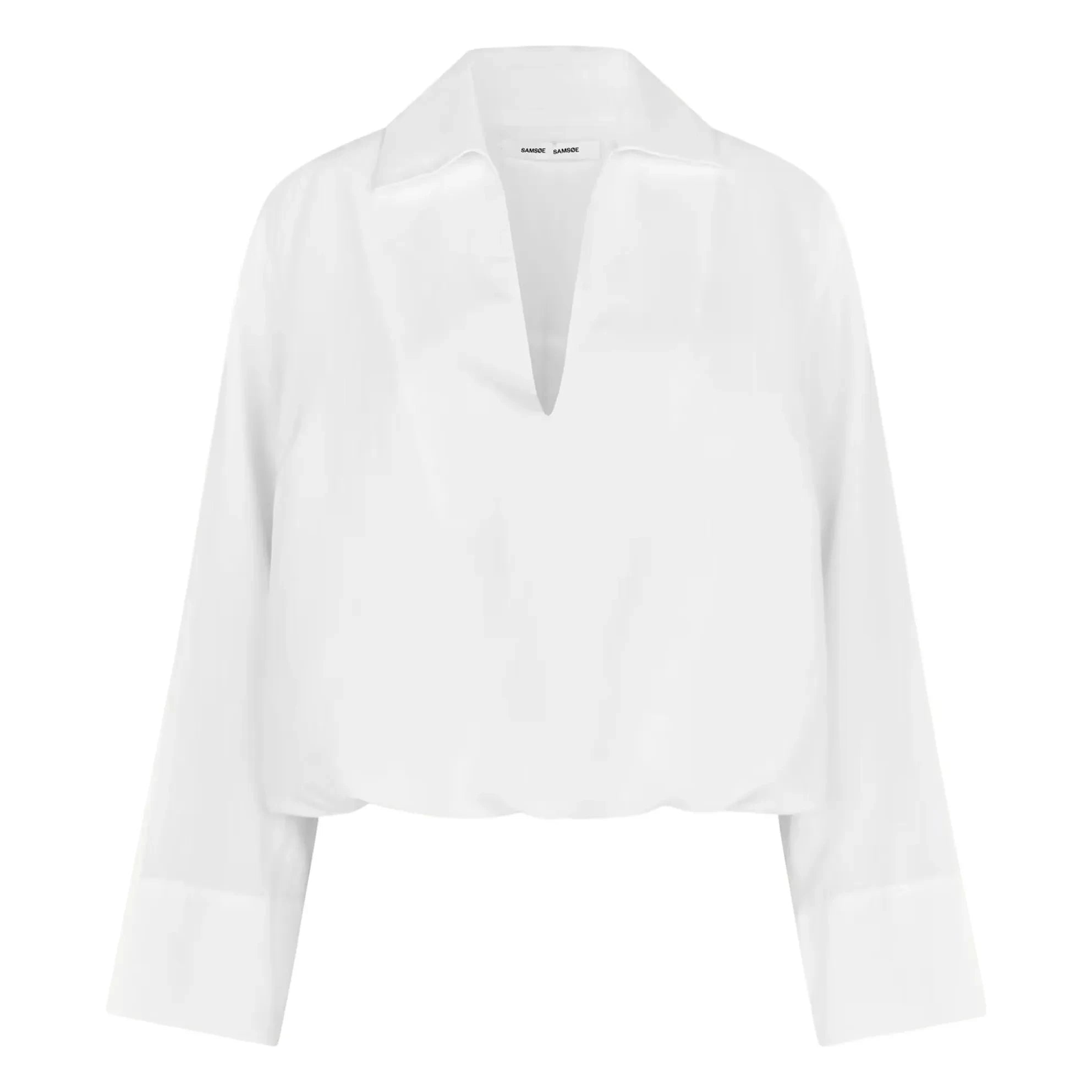 Samsoe Samsoe - Vestido de lino Sadaphne | Blanco