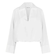 Samsoe Samsoe - Vestido de lino Sadaphne | Blanco