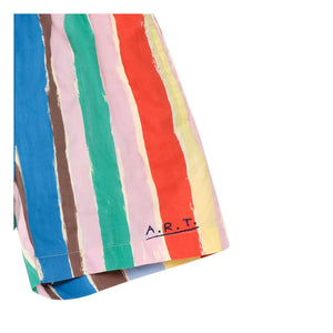 True Artist - Shorts a rayas | Azul