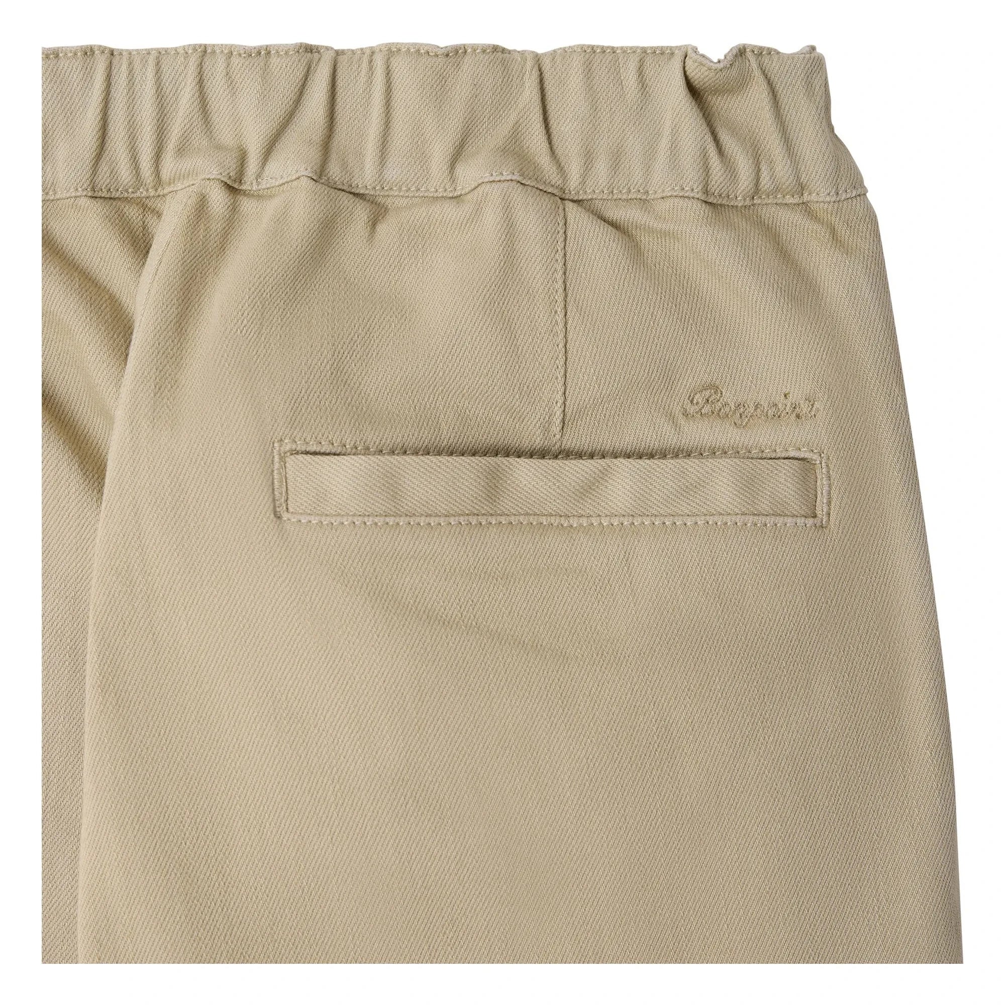 Pantalones de algodón orgánico Maurice de Bonpoint | Beige