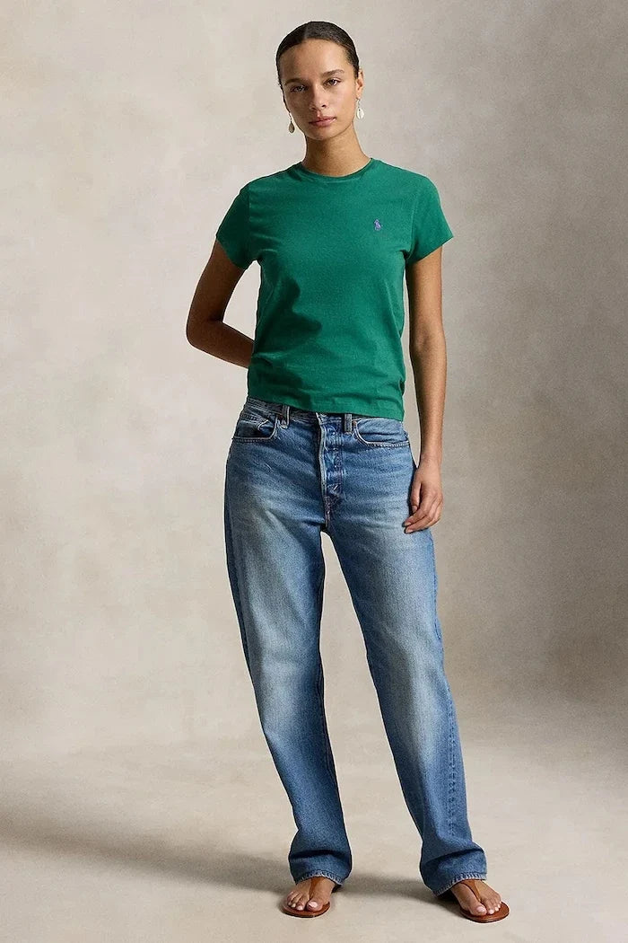 Camiseta de algodón para mujer Polo Ralph Lauren