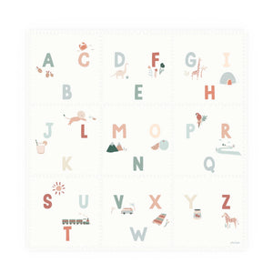 Play and Go - Tiloo alfombra de juegos modular - Alfabeto