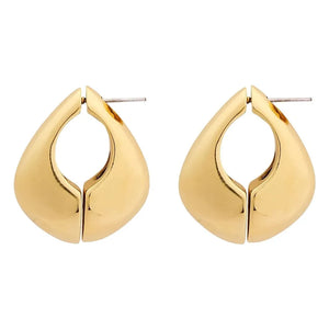 Soeur - Pendientes Grandes de Media Luna | Oro