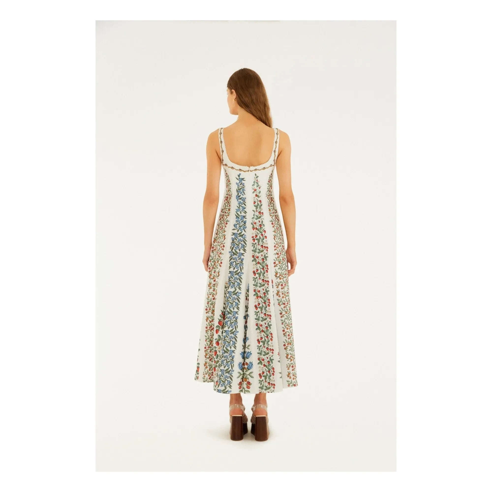 Farm Rio - Vestido Fruit Beauty | Blanco