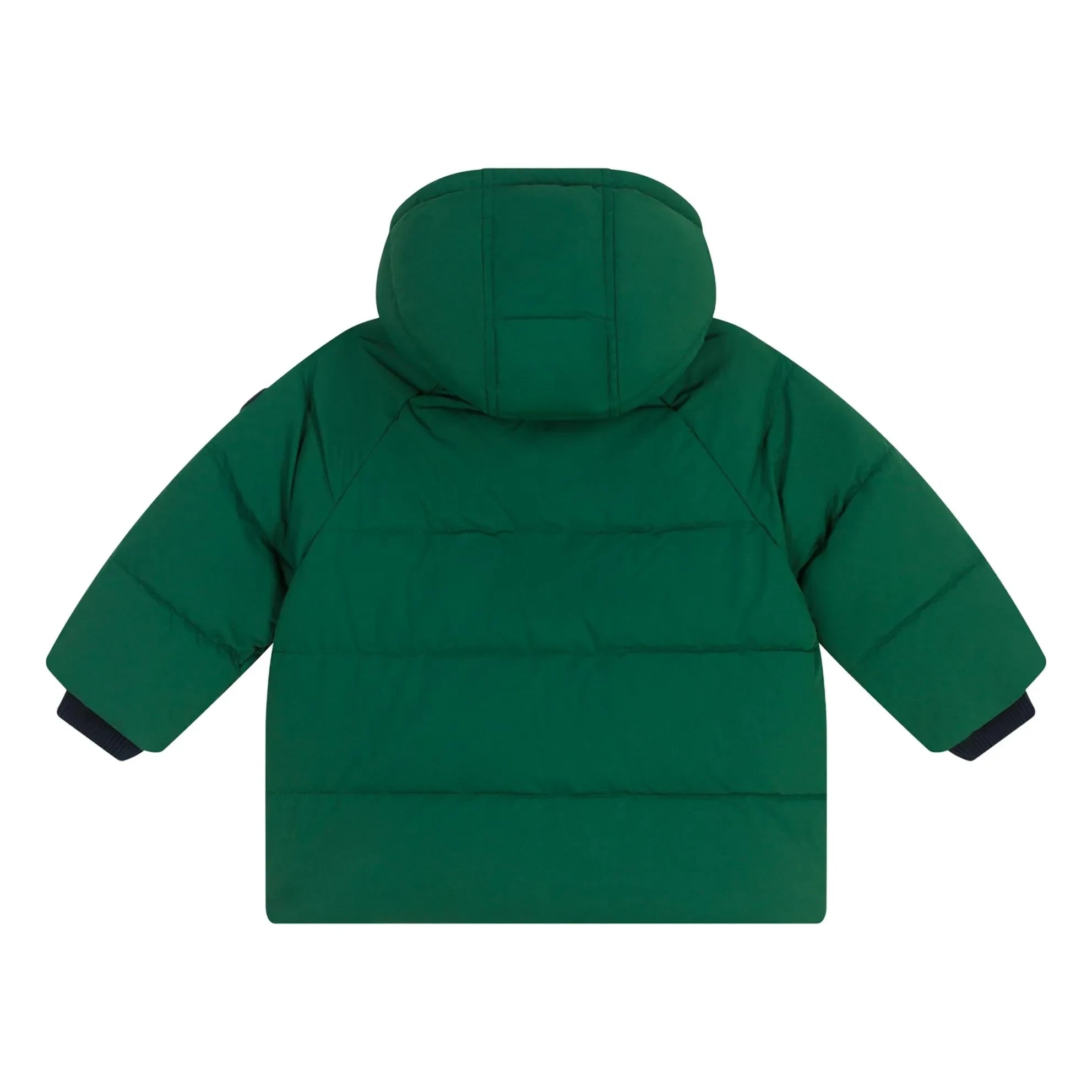Petit Bateau - Abrigo Acolchado | Verde Cromo