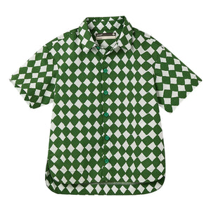 Fábula - Camisa Damier | Verde
