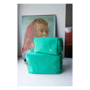 La cerise sur le gâteau - Neceser Iona cube | Verde menta