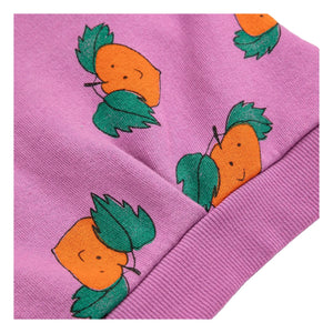 Bobo Choses - Sudadera Corta de Algodón Orgánico Morado