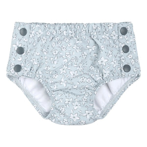 Petit Lem - Fleurie - Traje de baño de fibra reciclada con protección UV | Azul