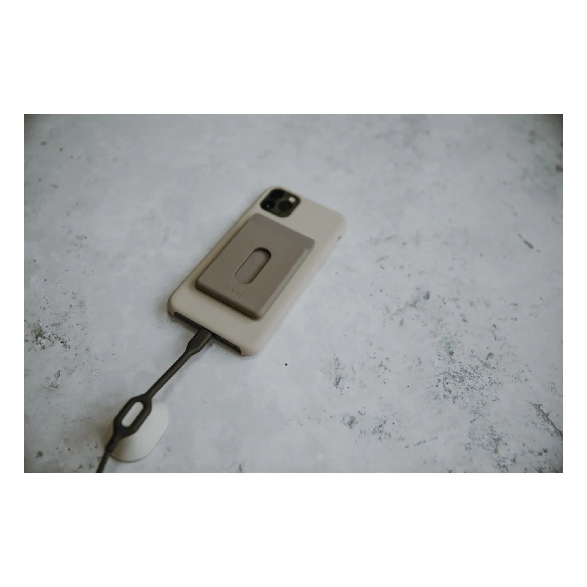 Nolii - Çift iPhone Kılıfı | Açık gri