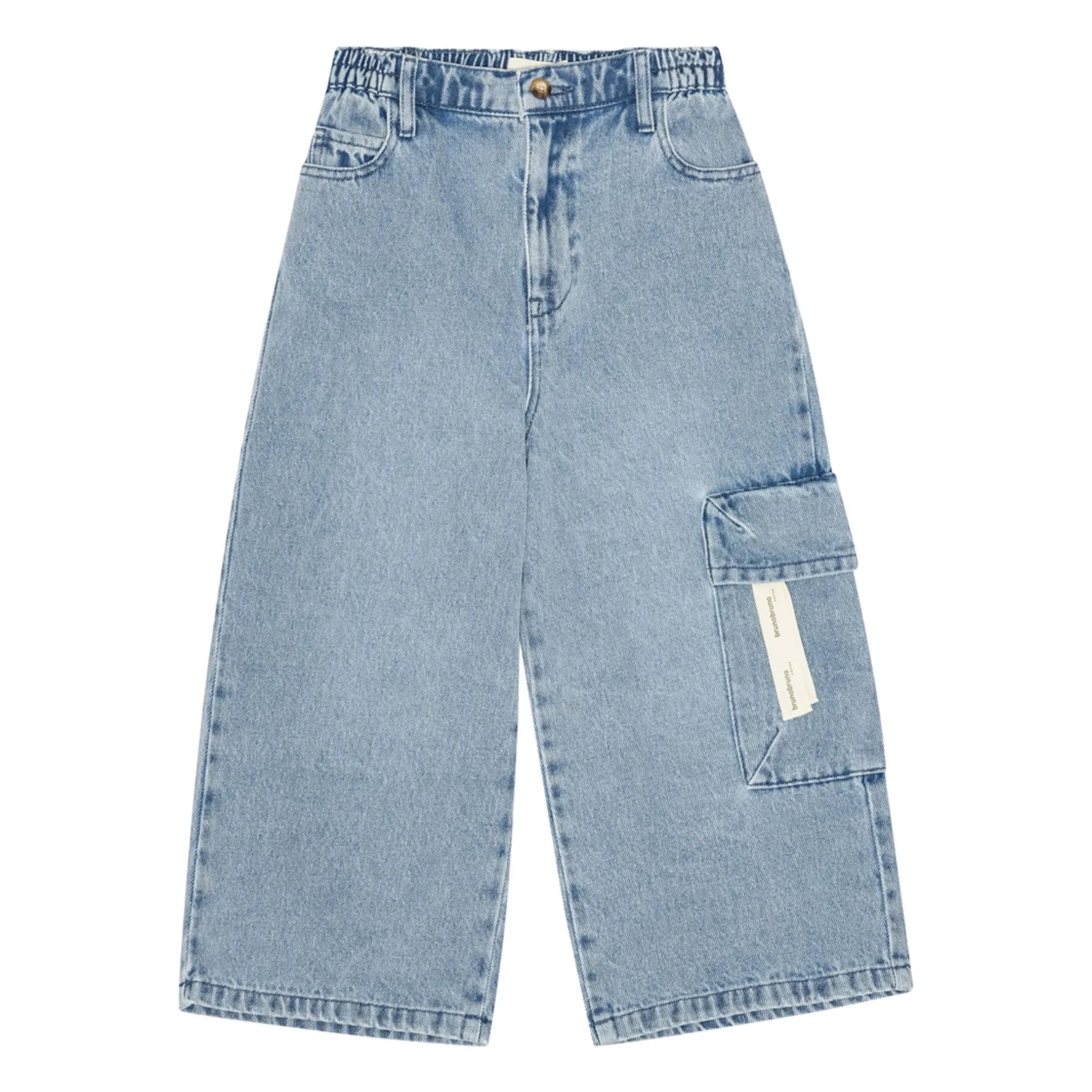 brunobruno nation - Jeans de algodón orgánico Flynn | Azul claro