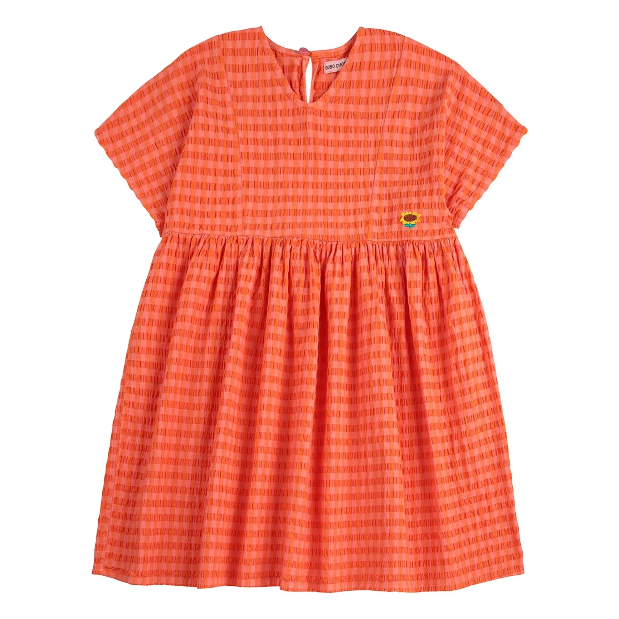 Bobo Choses - Vestido de cuadros | Coral
