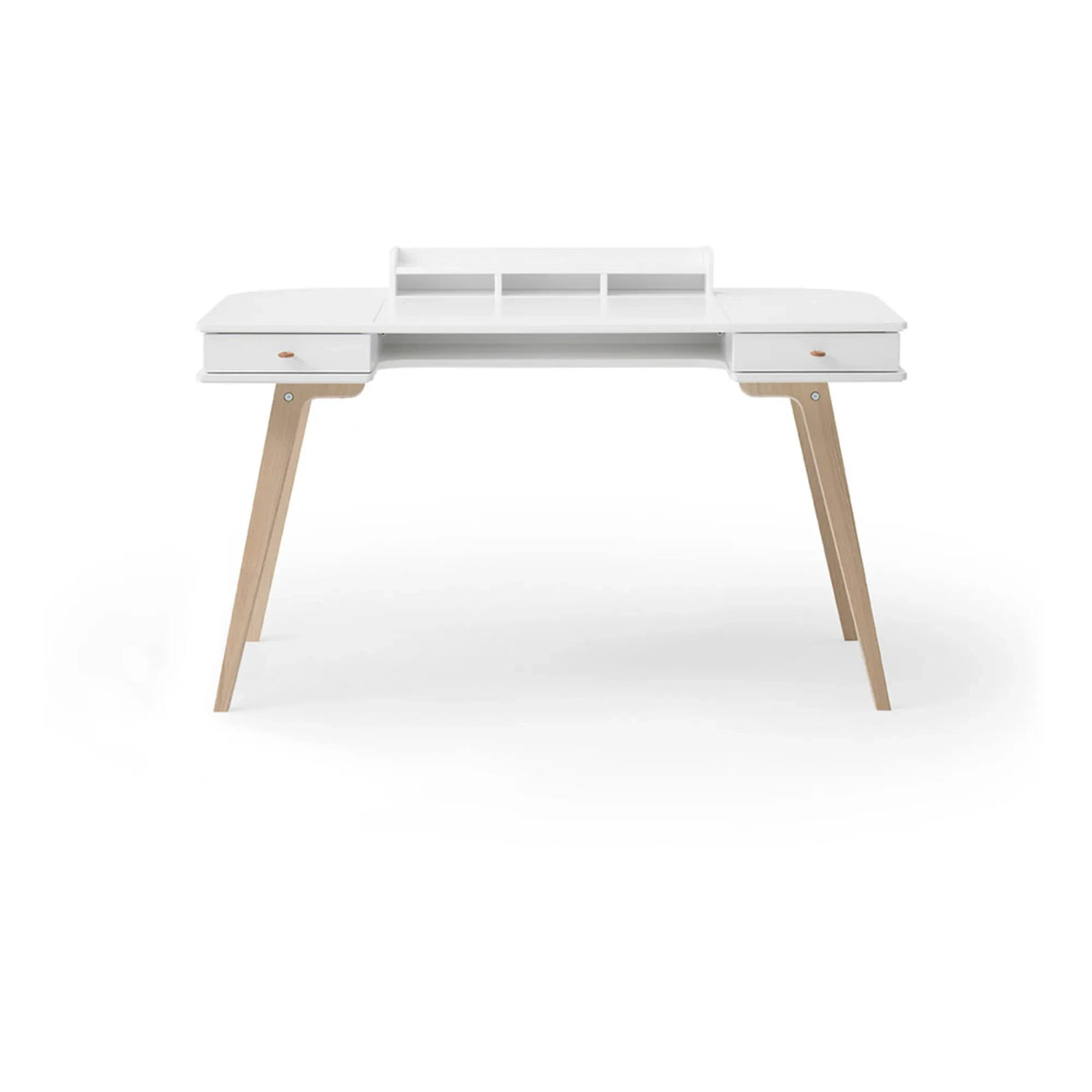 Oliver Furniture - Mesa de madera, 66 cm | Blanca