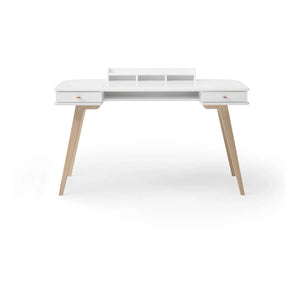 Oliver Furniture - Mesa de madera, 66 cm | Blanca
