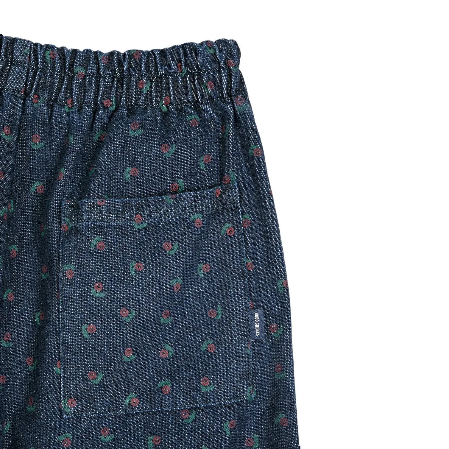 Bobo Choses - Pantalones de algodón orgánico Swamp Whirl | Azul marino