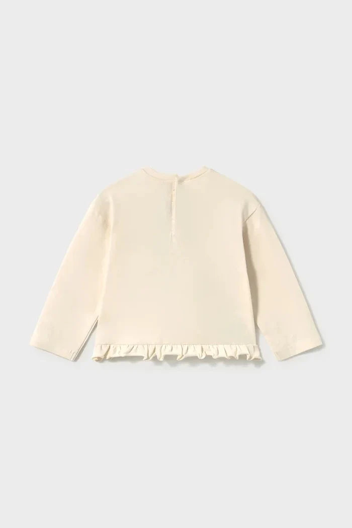 Blusa Mayoral de manga larga de algodón para niños